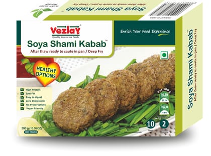 Vezlay Soya Shami Kabab, 300 gm