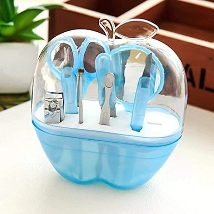 Manicure Set Compact Size Stainless Steel Pedicure Salon Nail Clippers Cleaner Care Tool Sets With Carry Case  by Ruhi Import Store