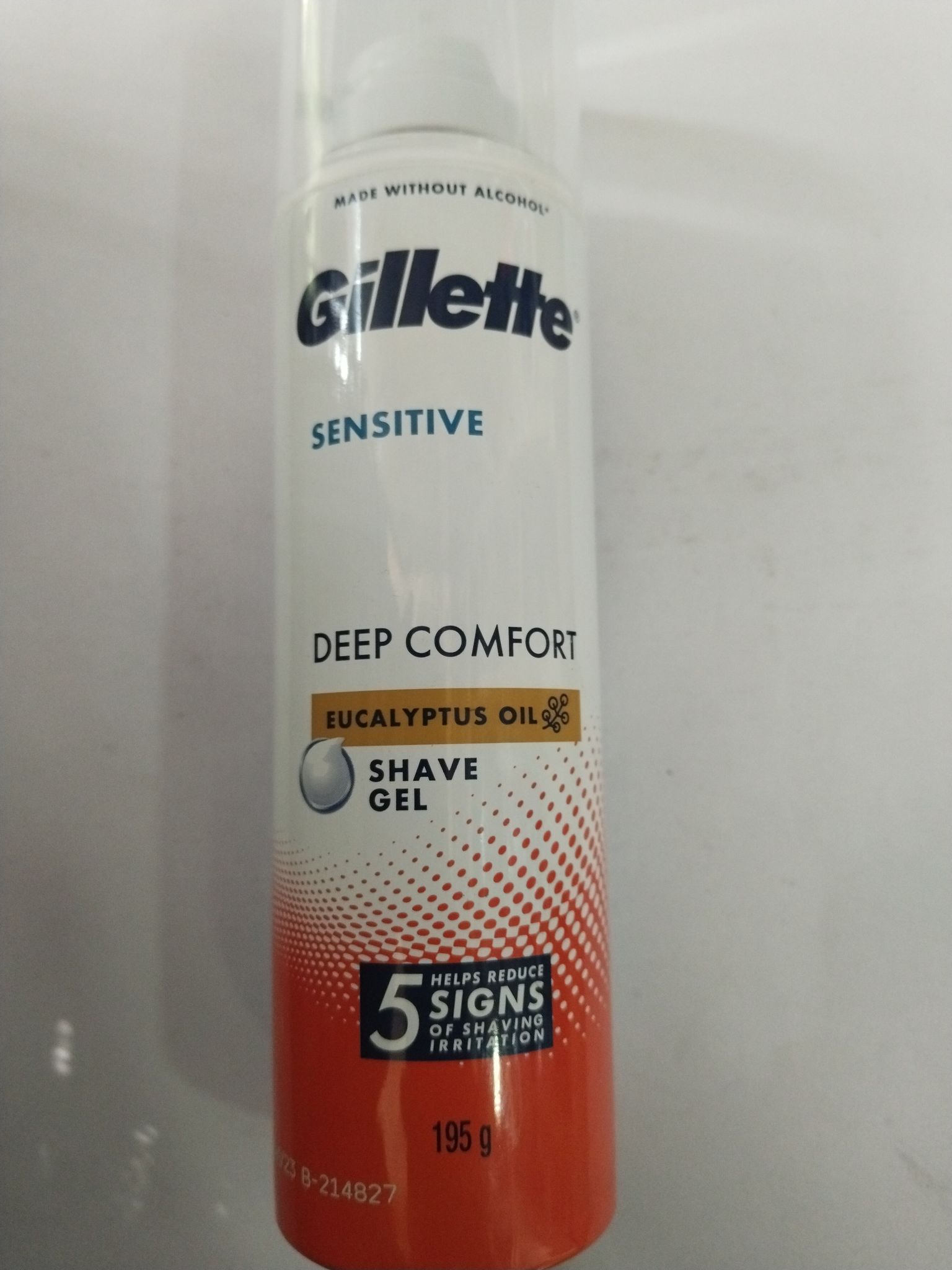 Gillette Sensitive Deep comfort Eucalyptus oil Shave Gel 