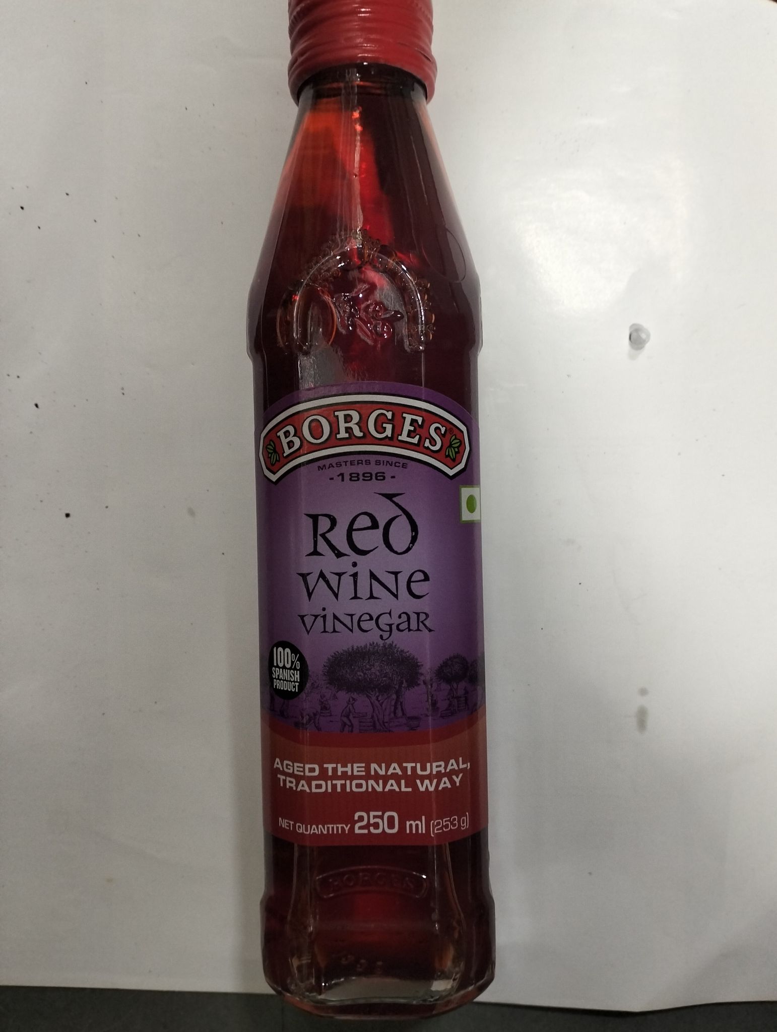 Borges Red Wine Vinegar 100% Spanish Product 