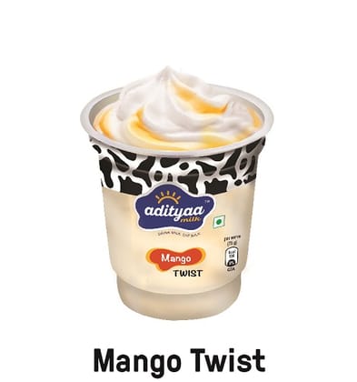 Adityaa Mango Twist Cup 125ml Adityaa Mango Twist Cup 125ml