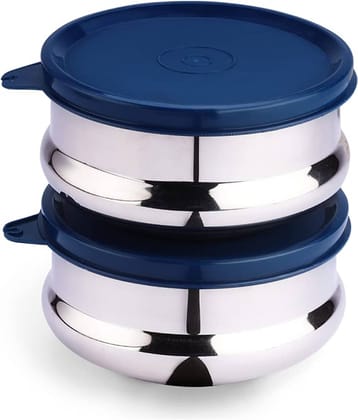 Oliveware - Steel Blue Food Container ( Set of 2 )
