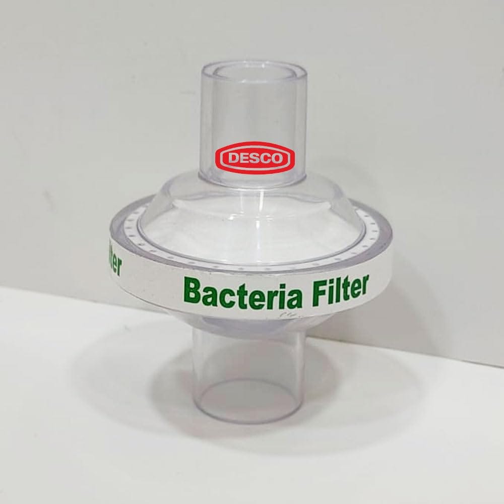 DESCO Suction Bacteria Filter for Suction Machine Respiratory Exerciser (Pack of 1)