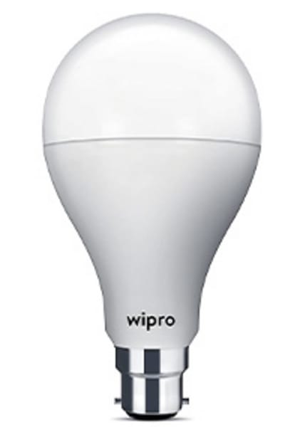 Wipro Garnet Base B22 20-Watt LED Bulb (Pack of 2, White)