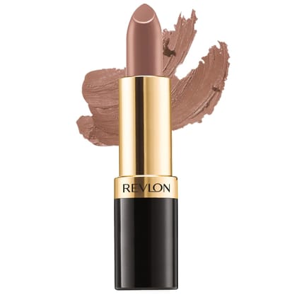 REVLON Super Lustrous Matte Lipstick, 80% Conditioning Ingredients, intance color, Waterproof, Long-Lasting, 100% Vegan Lipstick, Pleasing brown (438), 4.25 gm REVLON Super Lustrous Matte Lipstick, 80% Conditioning Ingredients, intance color, Waterproof,