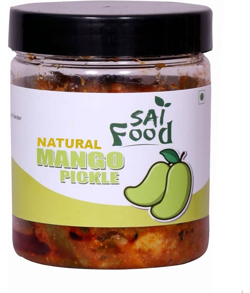 SAi Food NATURAL Punjabi Mango Pickle( Real Taste of Punjabi Pickle) Premium Pickle Jar ||Mouth-Watering Pickle 250 g