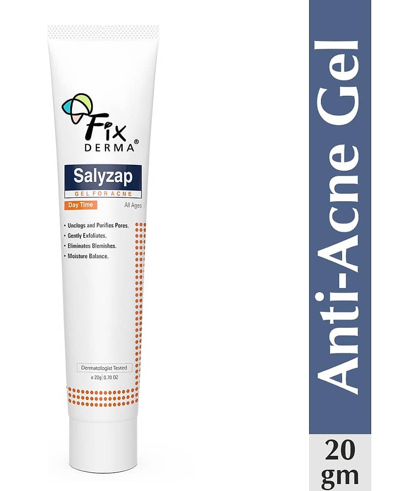 Fixderma Salyzap Day Timegel For Acne Scars, Pimples, Redness, Suitable for Oily Skin, 20ml
