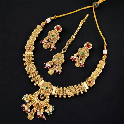 Treditional Gold Plated Necklace