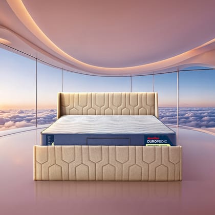 Wave Plus Adjustable Bed with Wave Kinect Strength Mattress-Queen 78" x 60" (1.98m x 152cm)