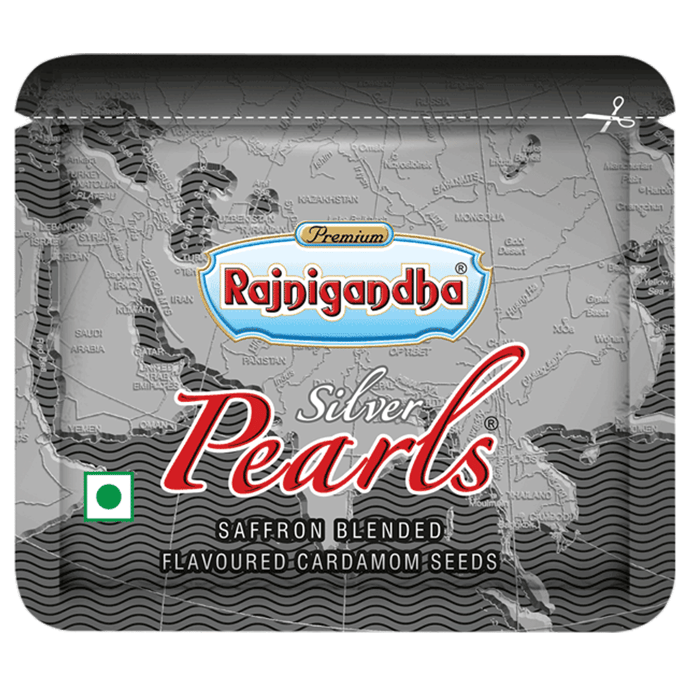 Rajnigandha Silver Pearls || Zipper Pack || Pack of 12 || 1.4 Grams Each