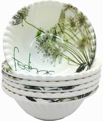 Laserbot FEELING Melamine Serving Bowl Melamine Fruit Bowl 165 mL ( Set of 6 )