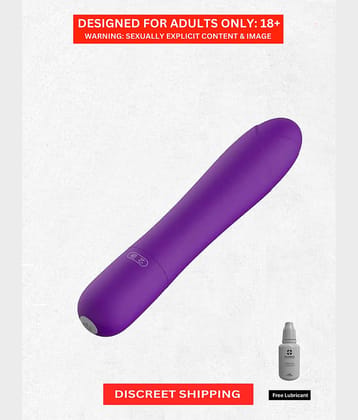 Naughty Nights Clit Vibrator- Innovative Light Weight Design | Skin Safe ABS Material, 5 Vibration Modes Realistic Vibrator