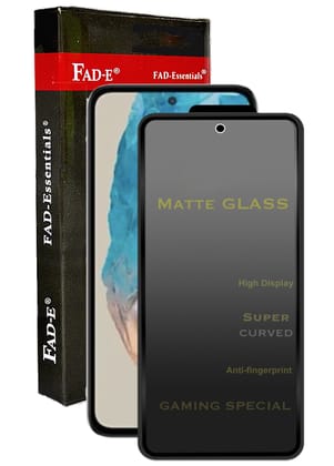 FAD-E Matte Tempered Glass for Samsung Galaxy M35 5G / A35 5G / A55 5G (Matte Transparent)