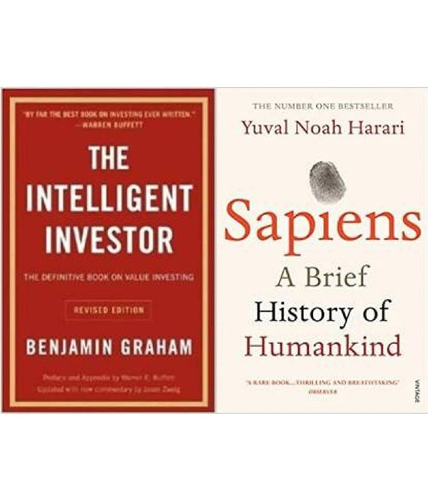 Combo Of The Intelligent Investor And Sapiens (Paperback, Yuval Noah Harari, Benjamin Graham)