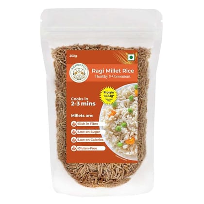 SENSEFUL RAGI MILLET RICE 250GM@12%