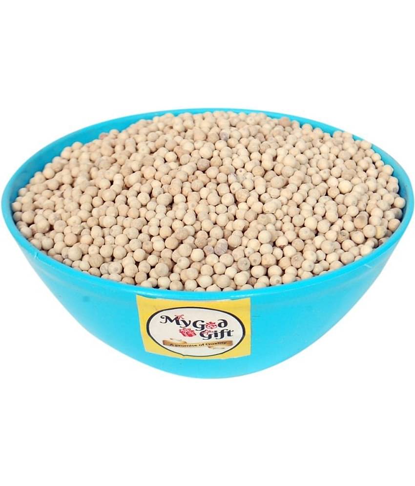 My God Gift Sabut Safed Mirch Whole White Pepper Seed 100 gm