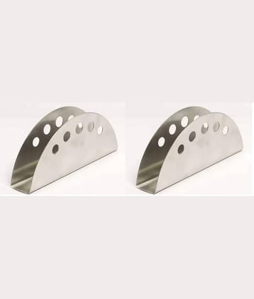 Dynore Stainless Steel Napkin Holder 2 Pcs
