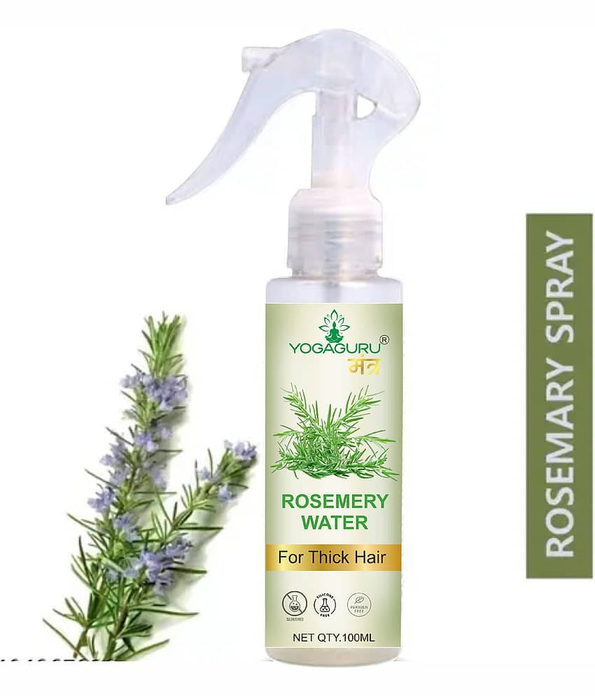 yogaguru mantr Rosemary Water For Split-EndS Spray Hair Sprays 100 mL