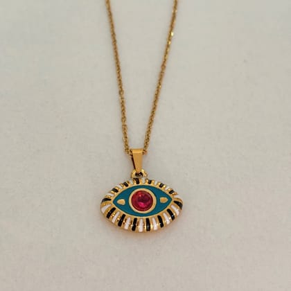 Aura Guard Pendant (R&B)-red and blue