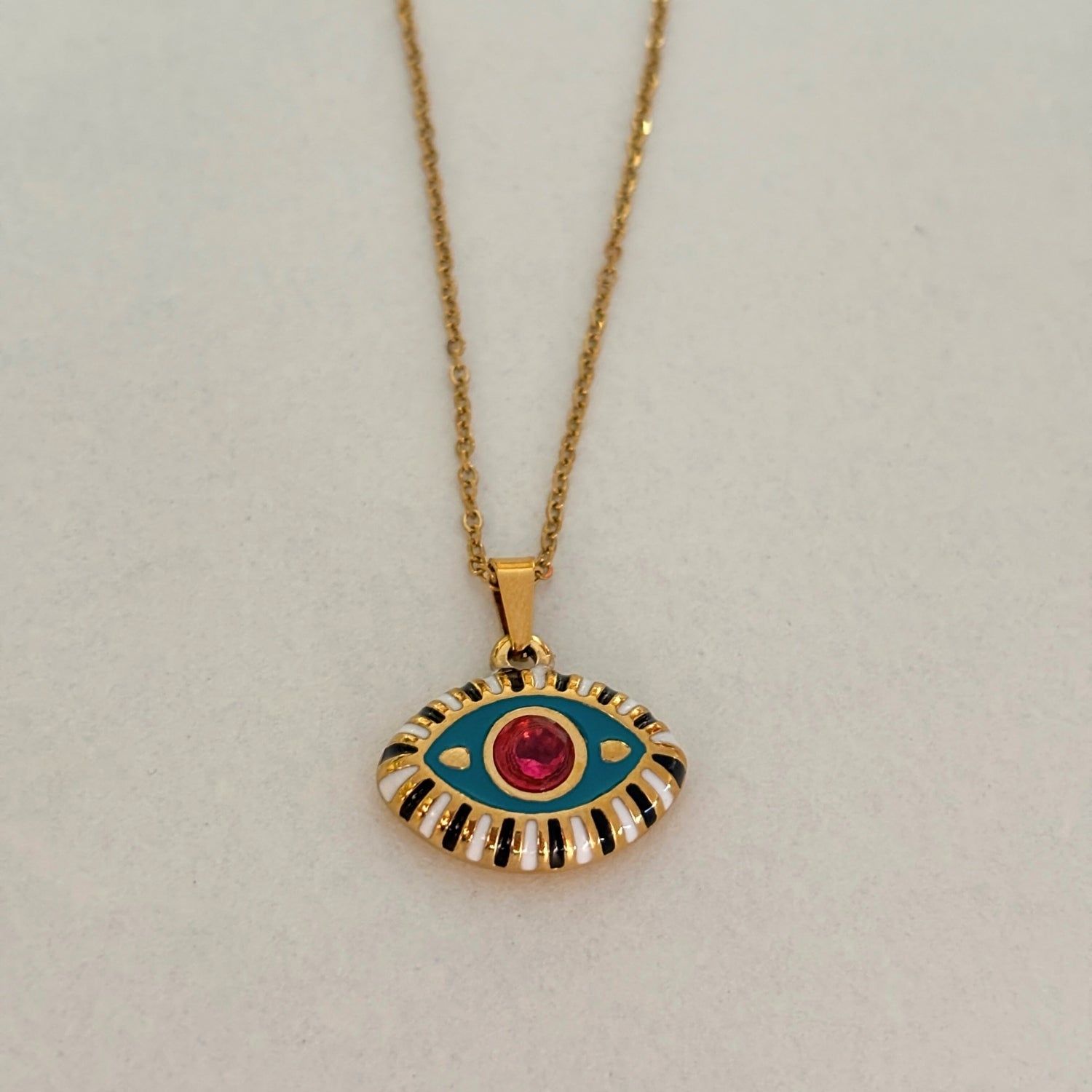 Aura Guard Pendant (R&B)-red and blue