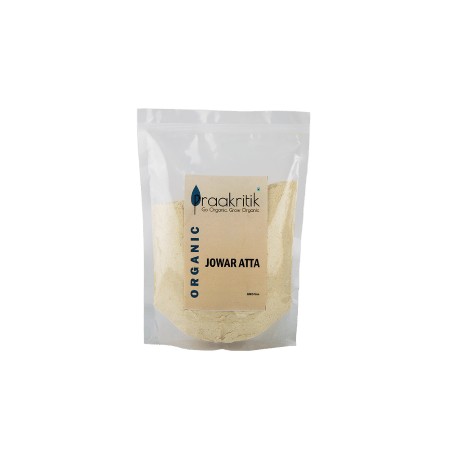 Praakritik Organic Jowar Atta 500 G