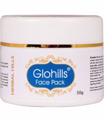 Herbal Hills Glohills Face Pack Paste 50 Gm Pack of 1