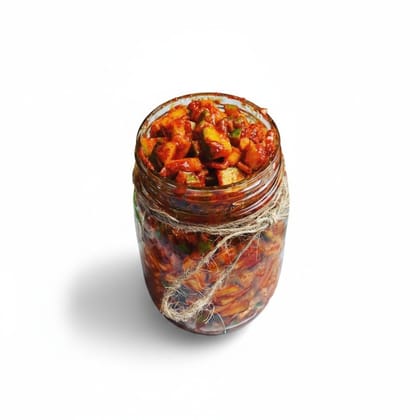 Traditional Mango Pickle - 500 gm - One glass jar