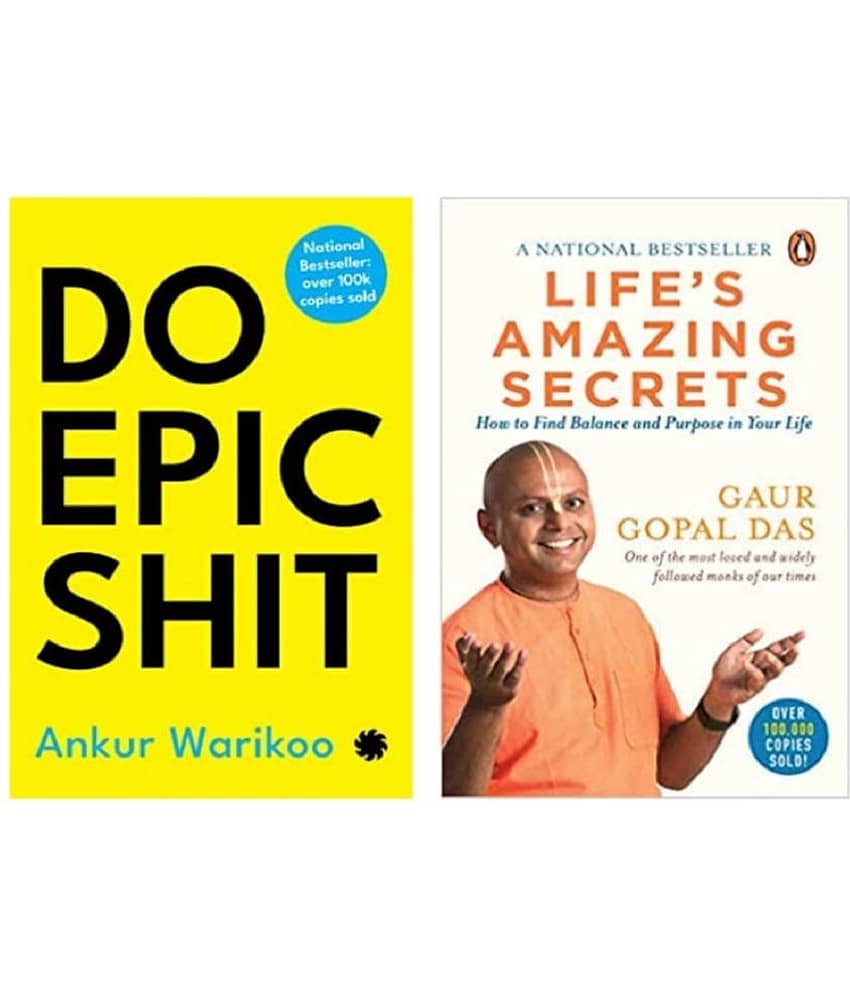 ( Combo of 2 books ) Do epic shit & Life amazing secret ( paperback )