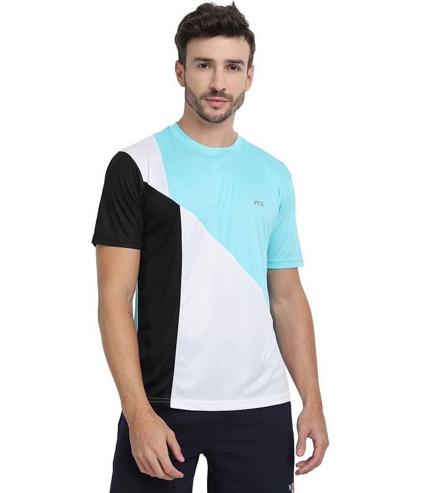 FTX Pack of 1 Polyester Regular Fit Men's T-Shirt ( Gold )