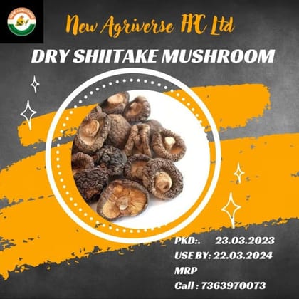 Dry Shiitake Mushroom - 100 gm