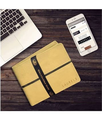 Laurels Faux Leather Tan Fashion Regular Wallet