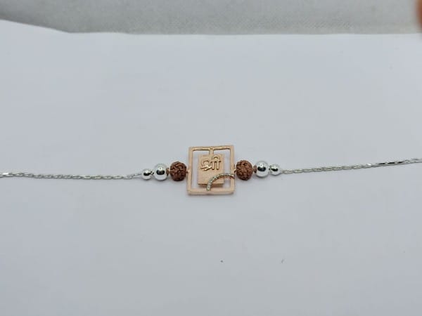 Rakhi 92.5percent Pure Sterling silver Rakhi 18