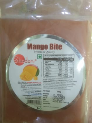 Shadani mango bite