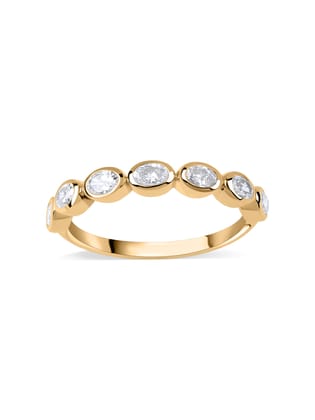 Promise of Forever Wedding Band Ring-10 / 9K / Yellow Gold