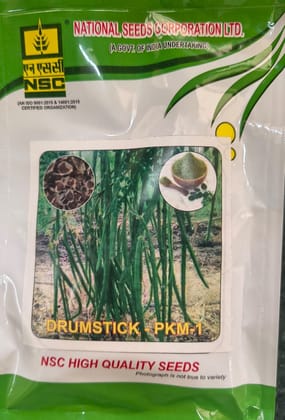 NSC Drumstick(Moringa) PKM-1 Seed - 25gm NSC Drumstick(Moringa) PKM-1 Seed - 25gm