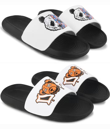 PERY PAO Multi Color Men's Combo Slipper