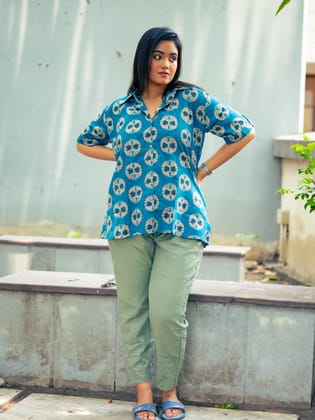 Female comfort fit Pant-L