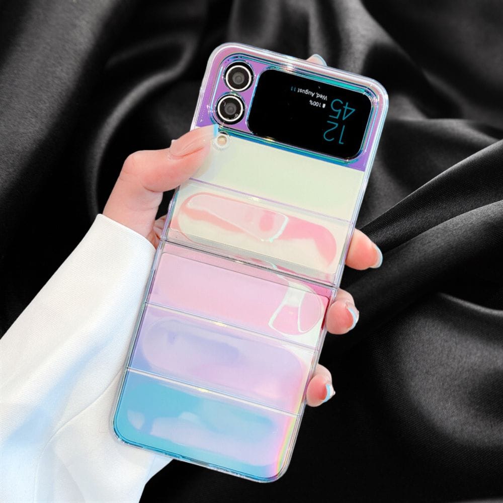 Aurora Light Effect Shiny Premium Cover-Samsung Galaxy Z Flip 4