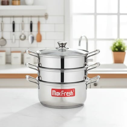 Maxfresh Steamer  20 CM x 3 TIER