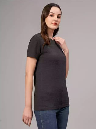 Charcoal Grey - Sukhiaatma Unisex Basic T-shirt-XS-36