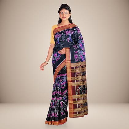 Traditional Design Khandua Silk Saree