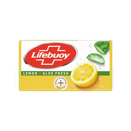 Lifebuoy Lemon Fresh 100% Stronger Germ Protection Soap Bar|| 4 x 125 g Lifebuoy Lemon Fresh 100% Stronger Germ Protection Soap Bar|| 4 x 125 g - 100 g (Pack of 5)