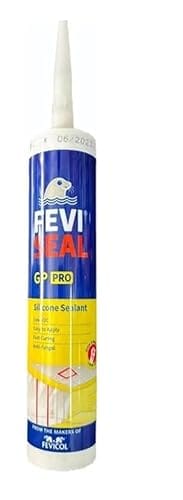 ADISON SILICONE SEALANT, 280 ml, Low VOC, Antifungal, Easy Application fevi seal gp pro, ideal for sealing gaps and joints in various surfaces, perfect for both indoor and outdoor us
