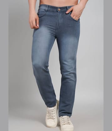 Sindon Regular Fit Dyed Men's Jeans - Grey ( Pack of 1 )