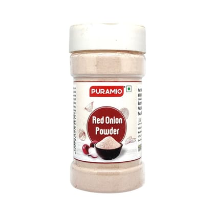 Puramio Red Onion Powder, 200 gm