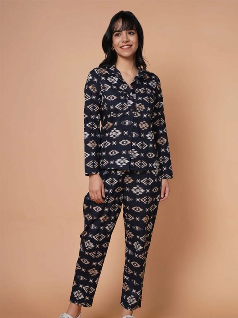 Ikat Printed Loungewear