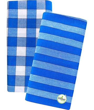Feather Green Multi Lungi Pack of 2