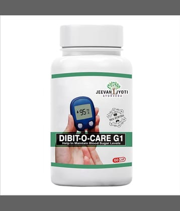 Jeevan Jyoti Ayurveda Diabetes Capsule 60 Mg Pack of 1