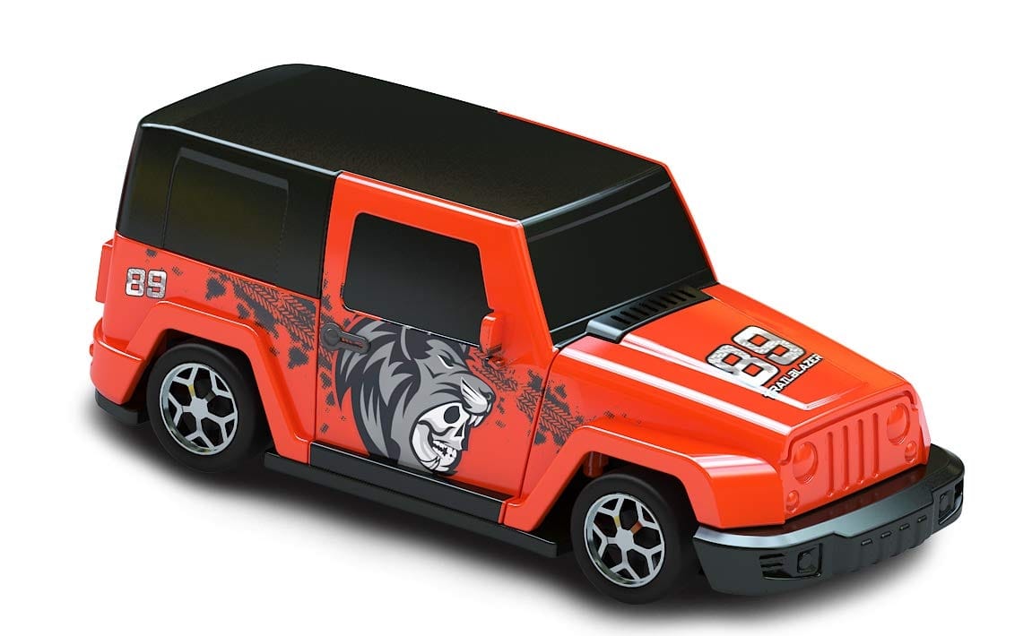 Crash'ems Trail Blazer Pull Back Car For Kids 3 Years and Above