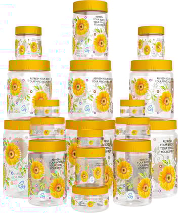 G-Pet Print Magic PET Food Container Set of 18 2000 mL